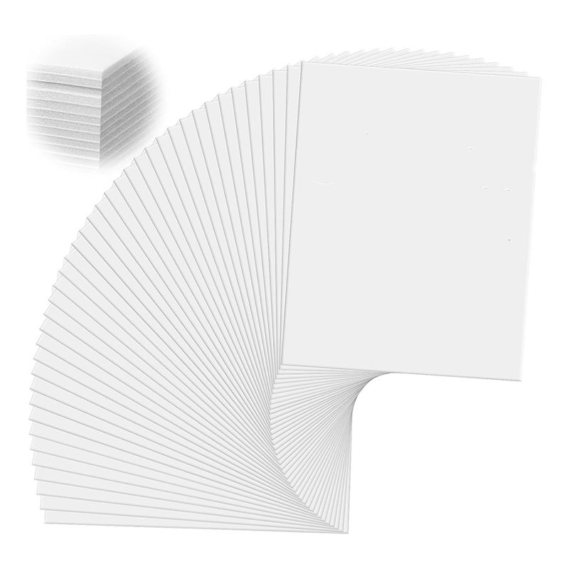 Art Craft Board - AEE2-50 Pack Foam Boards 1/8 Inch