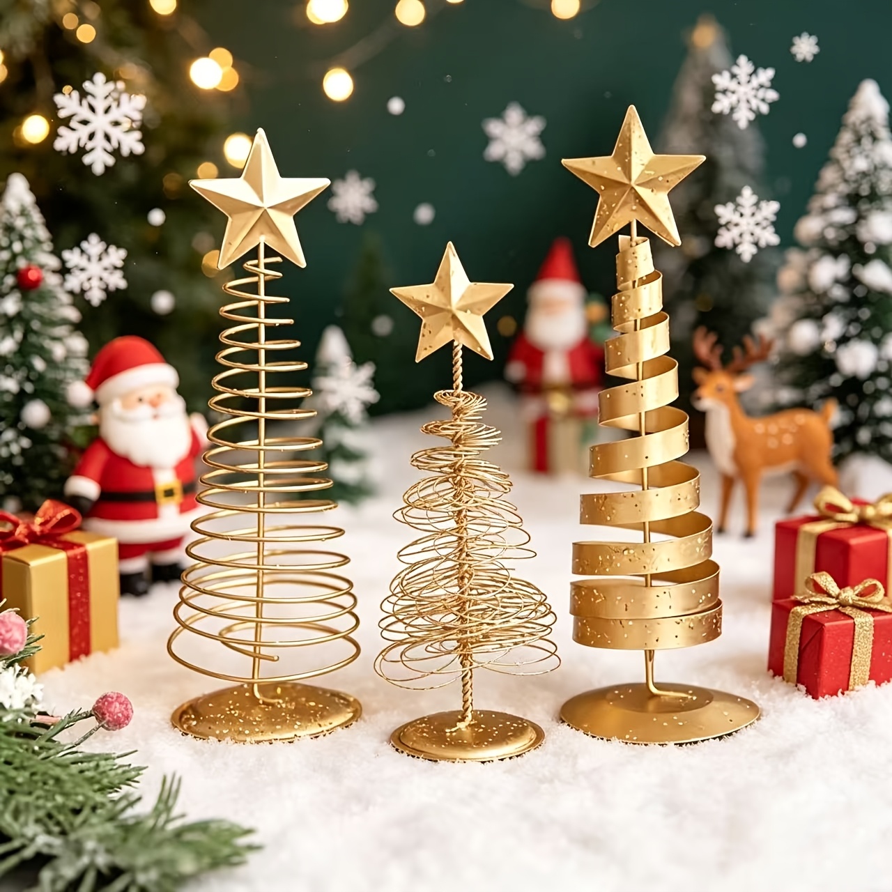 Art Craft Christmas Tree - 3pcs Christmas Trees Artificial Christmas Tree