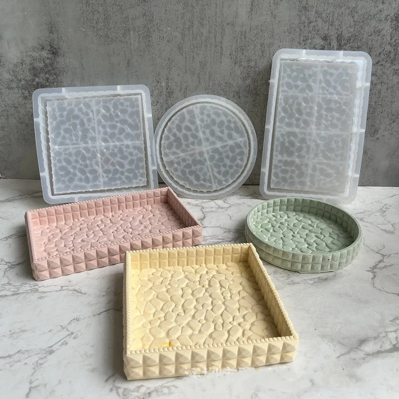 Art Craft Board - Diamond Crystal Tray Clay Silicone Mold
