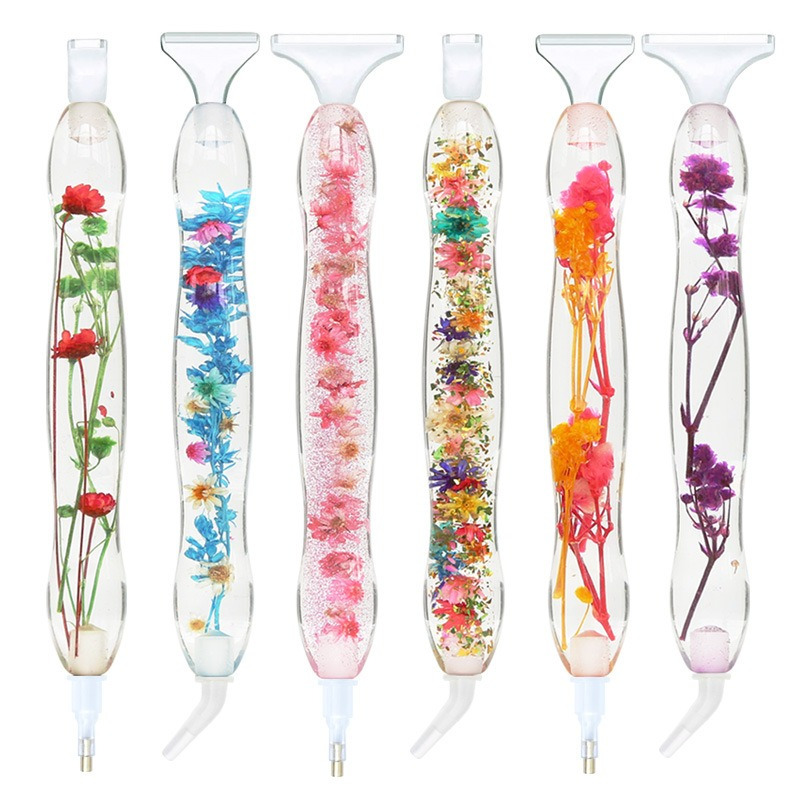 Art Craft Accessories - 1set Flower Design Resin 5D Diamond