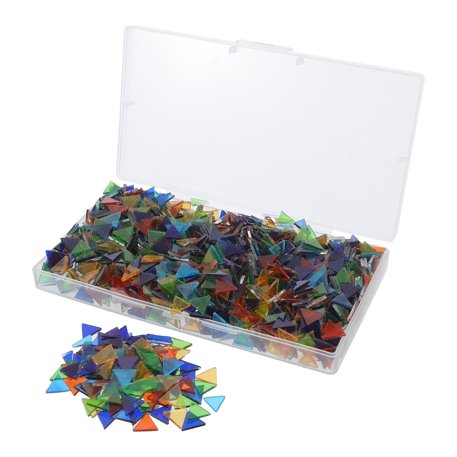 Art Craft Accessories - 1273 Pcs Crafts Glass Mosaic Tiles