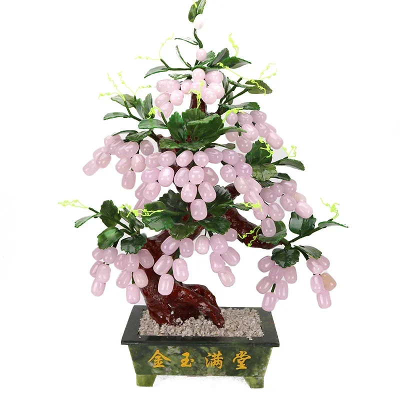 Stone ornament grape tree Zhao - Art Craft Christmas Tree ulasan dan harga