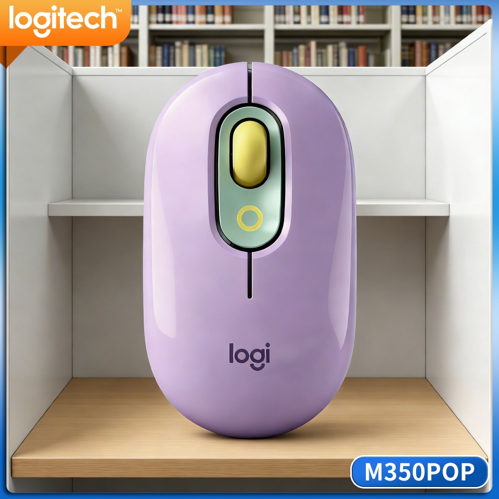 Logitech M350 POP Pebble Mouse - Art Craft Optical ulasan dan harga