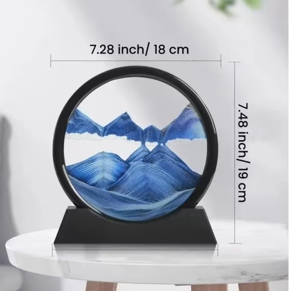 2026 3D Hourglass Quicksand Mo - Art Craft Movement ulasan dan harga