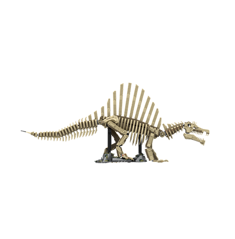 2246pcs MOC Dinosaurs Spinosau - Art Craft Dinosaur ulasan dan harga