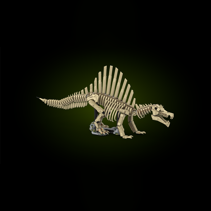 2246pcs MOC Dinosaurs Spinosau - Art Craft Dinosaur ulasan dan harga