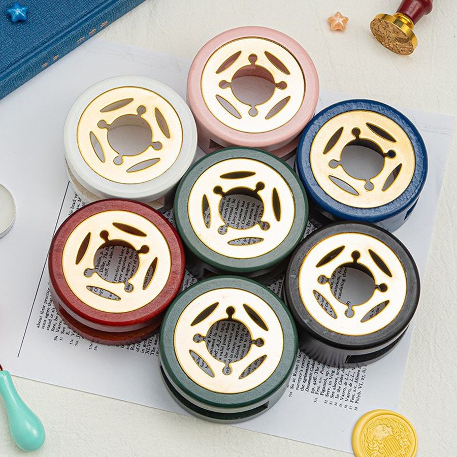 1set Wax Seal Warmer Kit, Wood - Batik Wax Kit ulasan dan harga