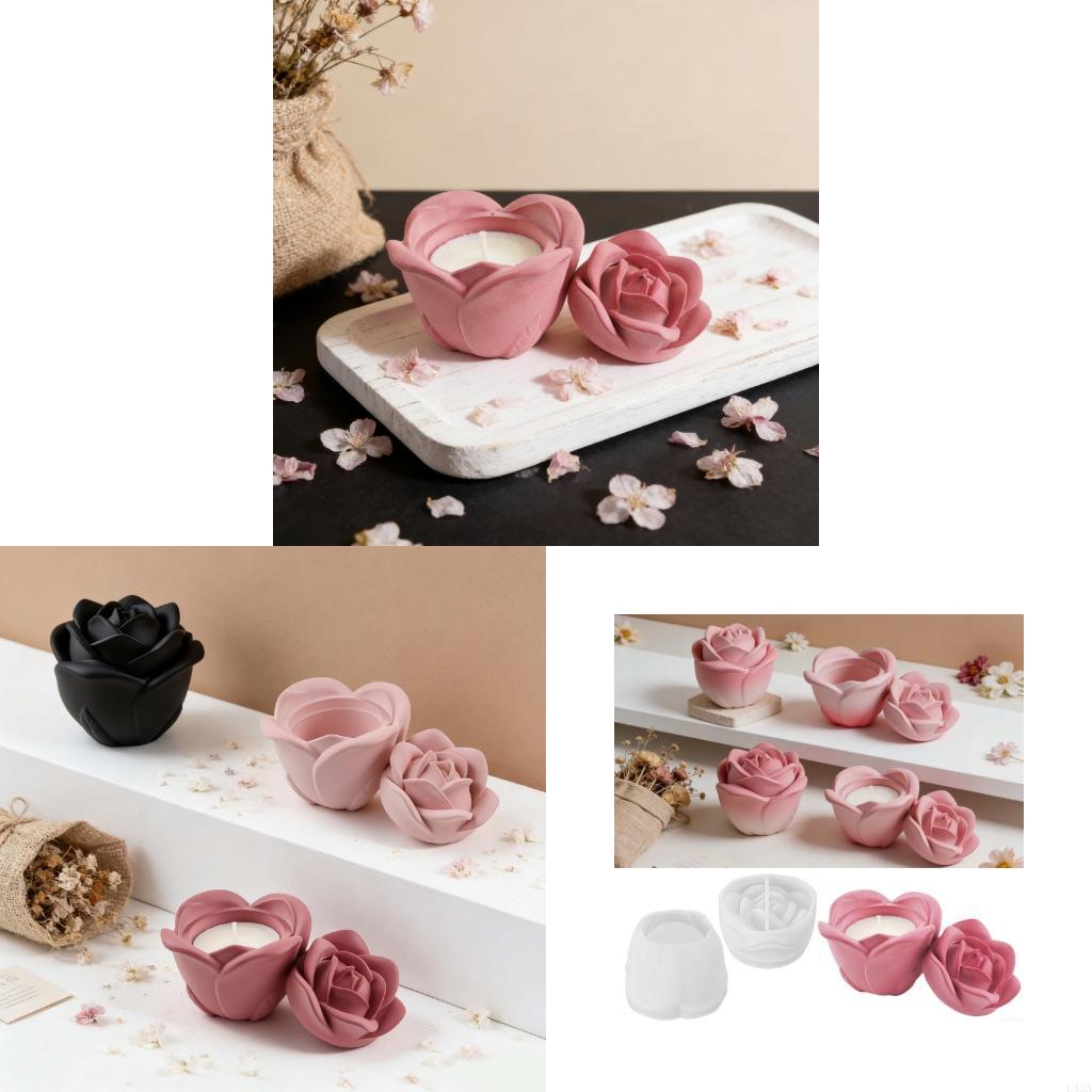 L43A Rose Embossed Resin Jar M - Art Craft Description ulasan dan harga