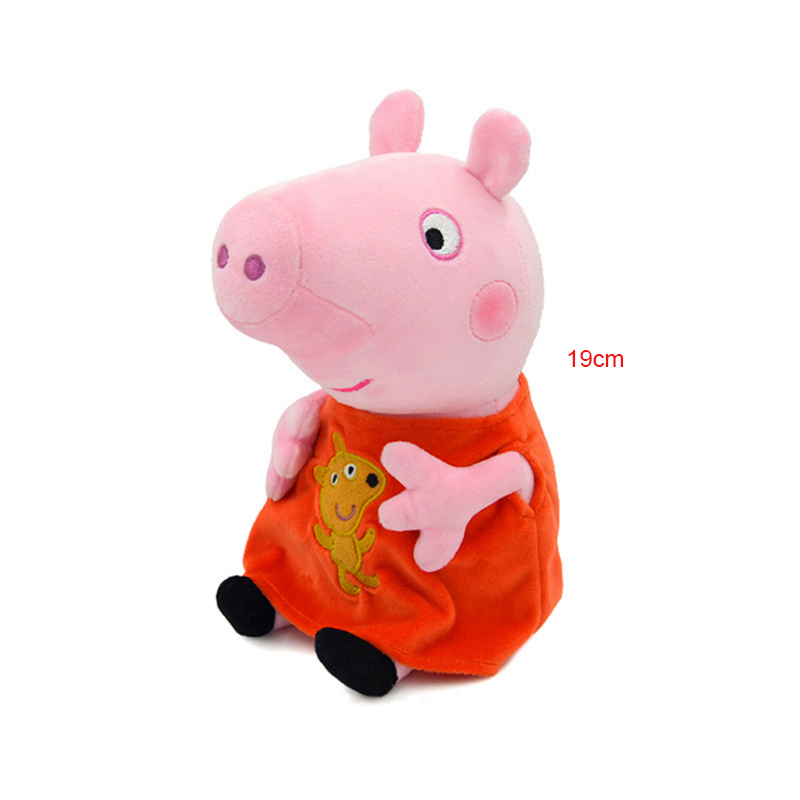 Genuine 19cm Peppa Pig Plush T - Art Craft Dinosaur ulasan dan harga