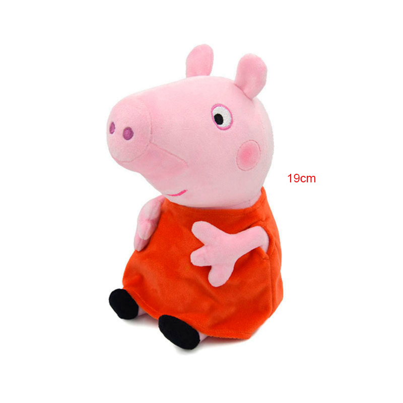 Genuine 19cm Peppa Pig Plush T - Art Craft Dinosaur ulasan dan harga