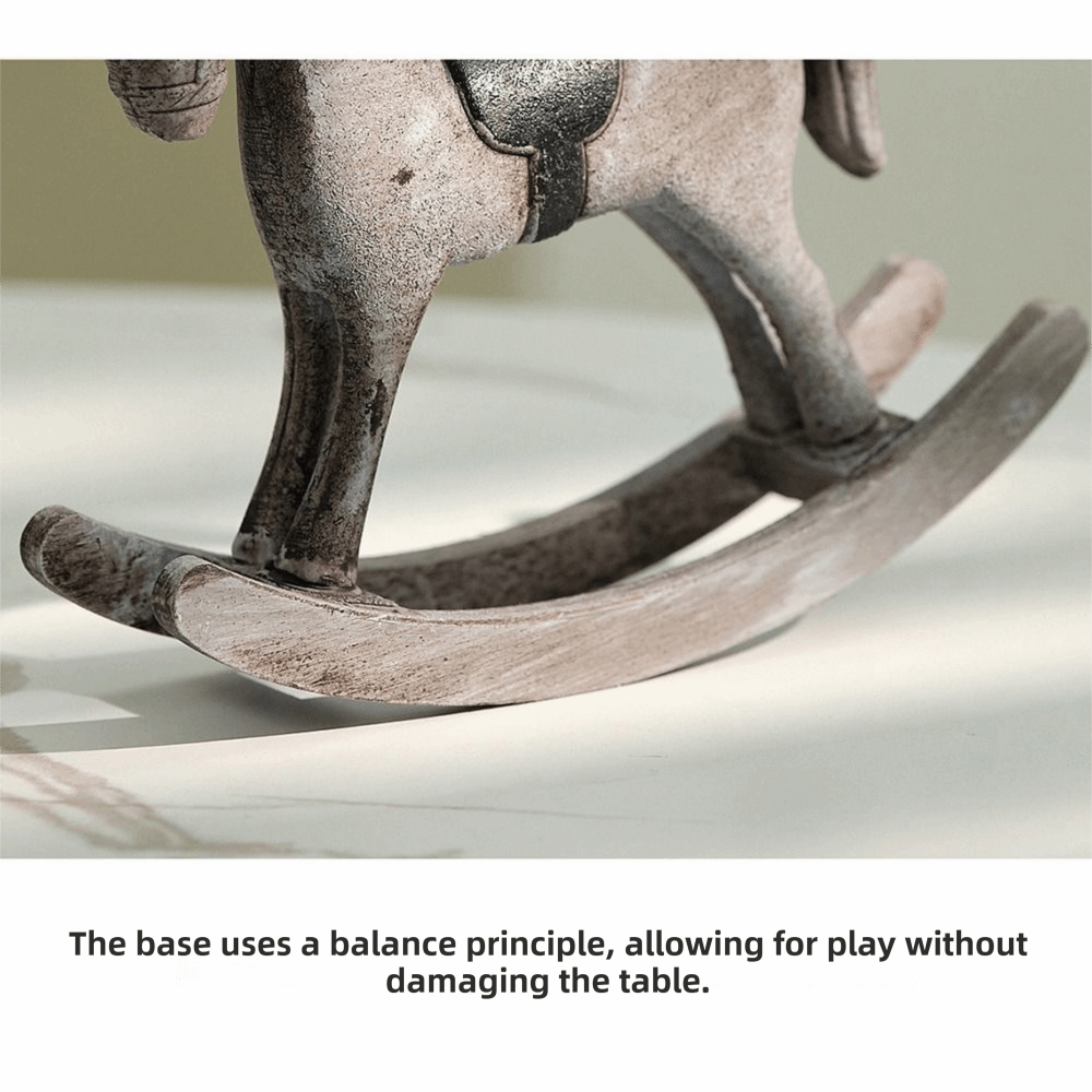 Wooden Horse Wooden Rocking Ho - Art Craft Horse ulasan dan harga