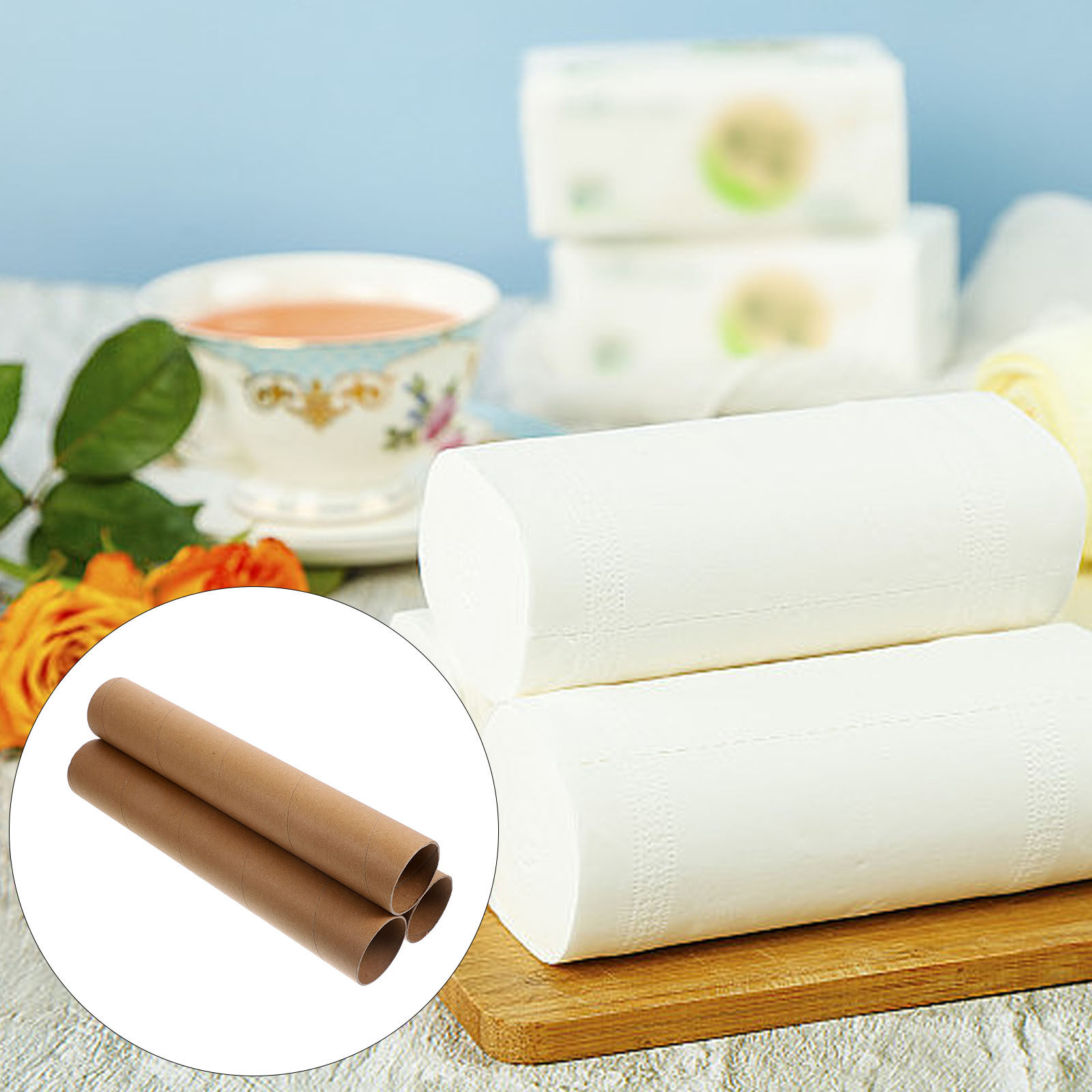 3Pcs Paper Tube DIY Craft Roll - Art Craft For Kindergarten ulasan dan harga