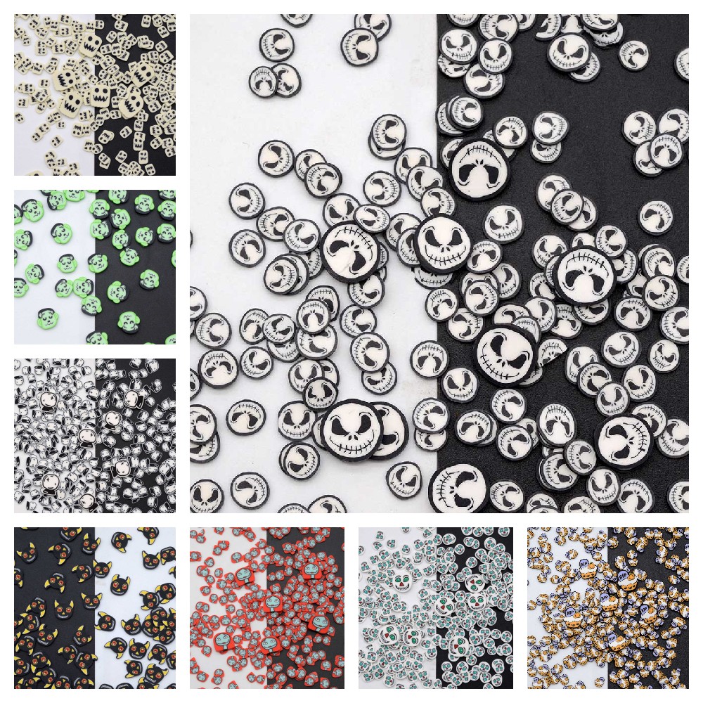 100g/Lot Polymer Cute Hallowee - Art Craft Halloween ulasan dan harga