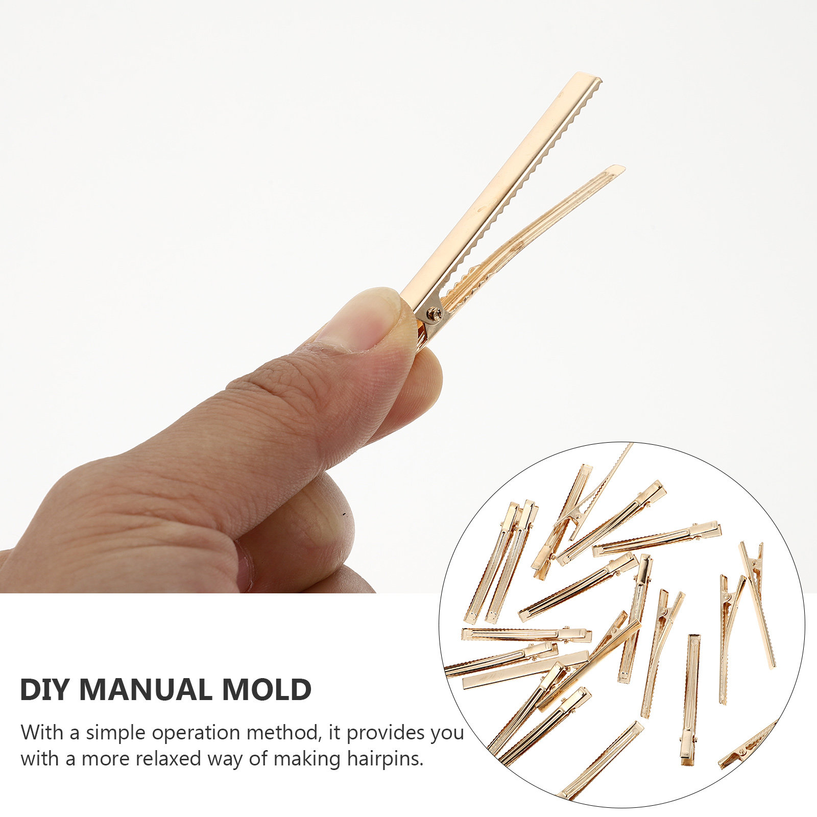 1Set Silicone Hair Clips Mold  - Art Craft Accessories ulasan dan harga
