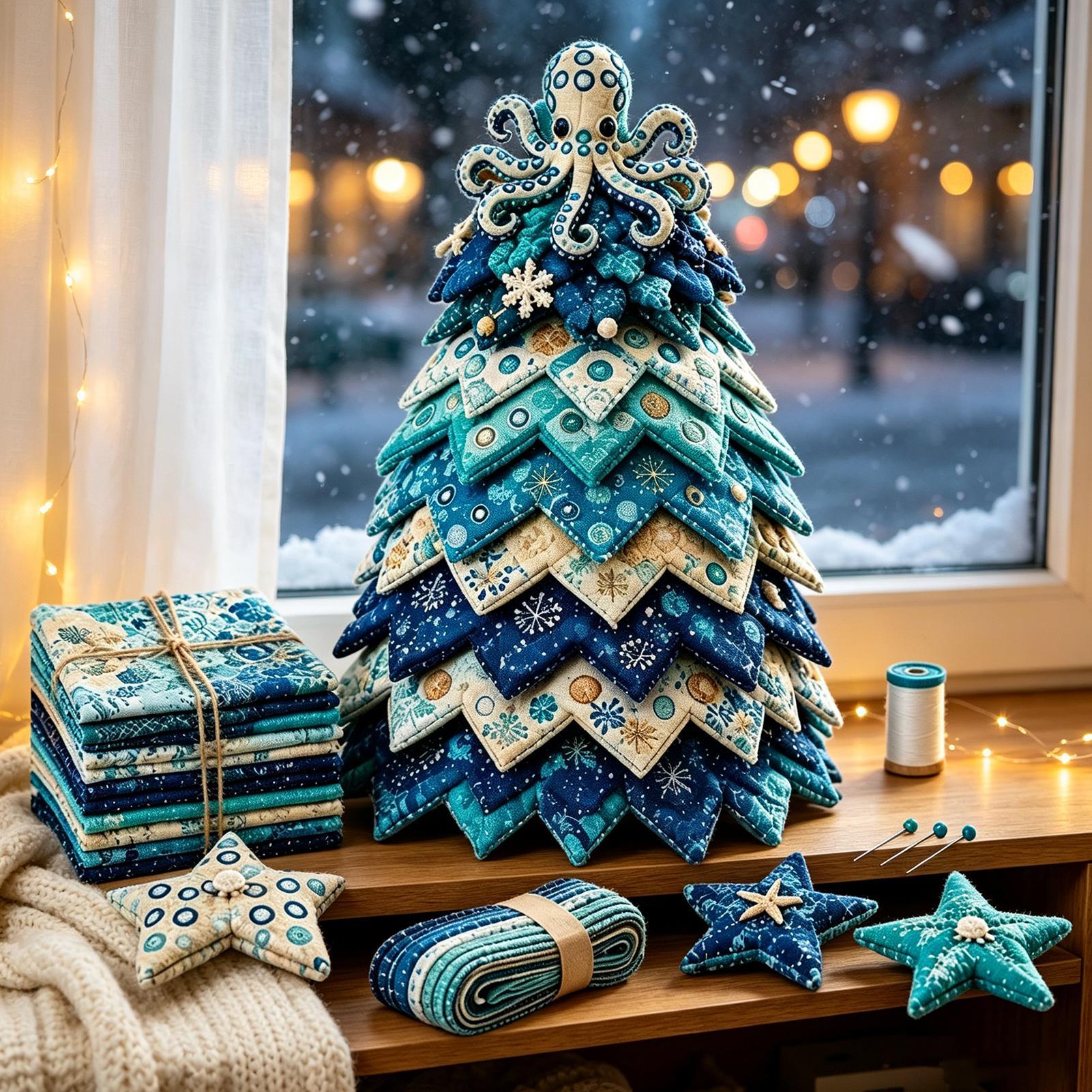 Christmas Quilt Kits For Adult - Art Craft Christmas Tree ulasan dan harga