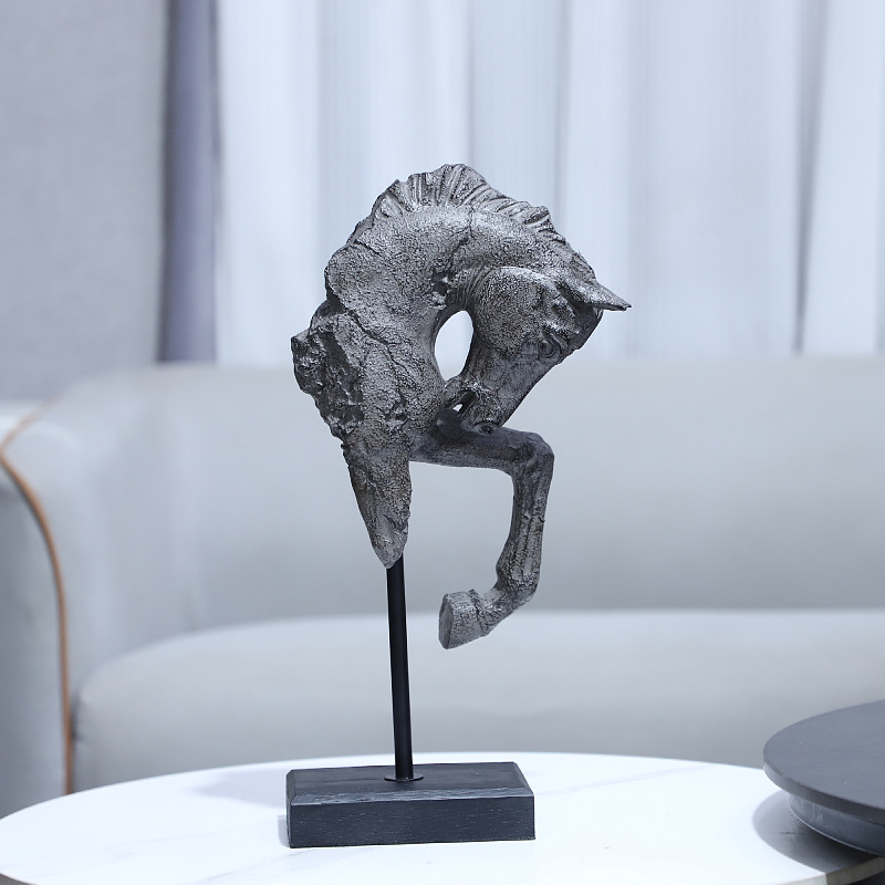 Resin Handicraft Make Old Hors - Art Craft Horse ulasan dan harga