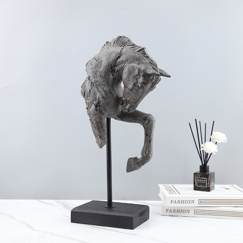 Resin Handicraft Make Old Hors - Art Craft Horse ulasan dan harga