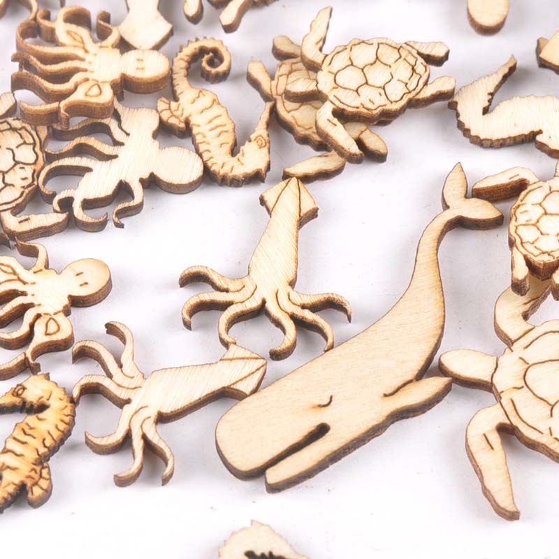 20Pcs 25-40mm Sea Turtle/horse - Art Craft Horse ulasan dan harga