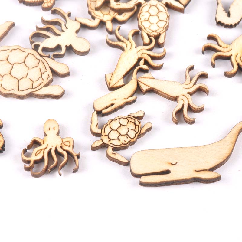 20Pcs 25-40mm Sea Turtle/horse - Art Craft Horse ulasan dan harga