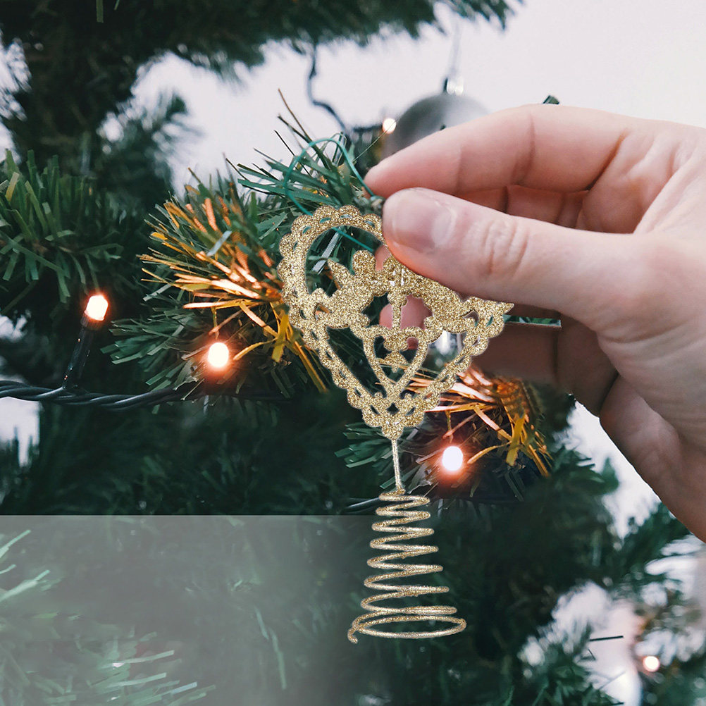 2Pcs Xmas Tree Star Iron Art C - Art Craft Christmas Tree ulasan dan harga