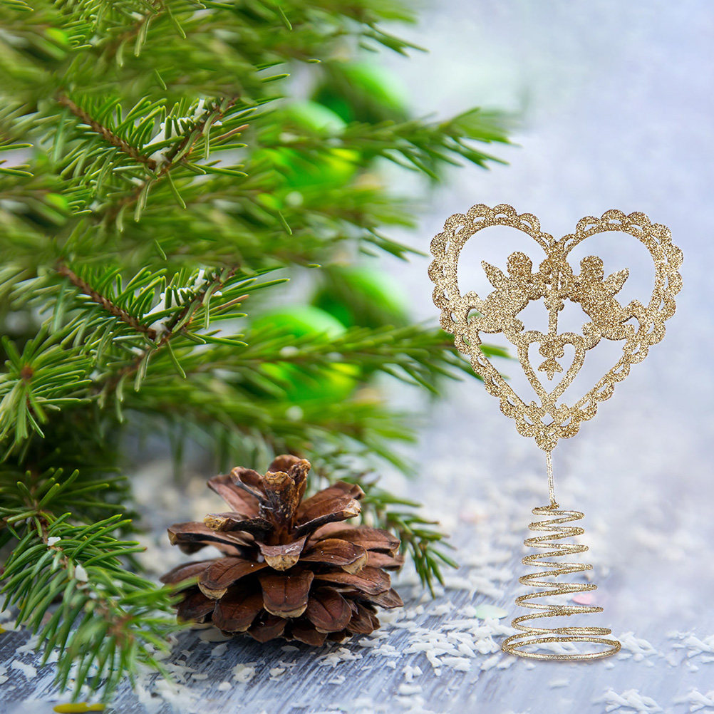 2Pcs Xmas Tree Star Iron Art C - Art Craft Christmas Tree ulasan dan harga