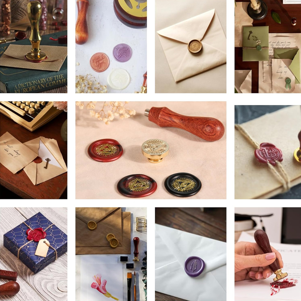 Personalized Wedding Wax Seal  - Batik Wax Kit ulasan dan harga