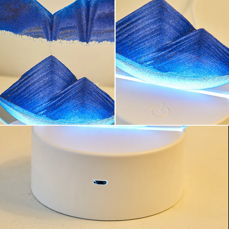LED 16 Colors 3D Sandscape Lam - Art Craft Movement ulasan dan harga