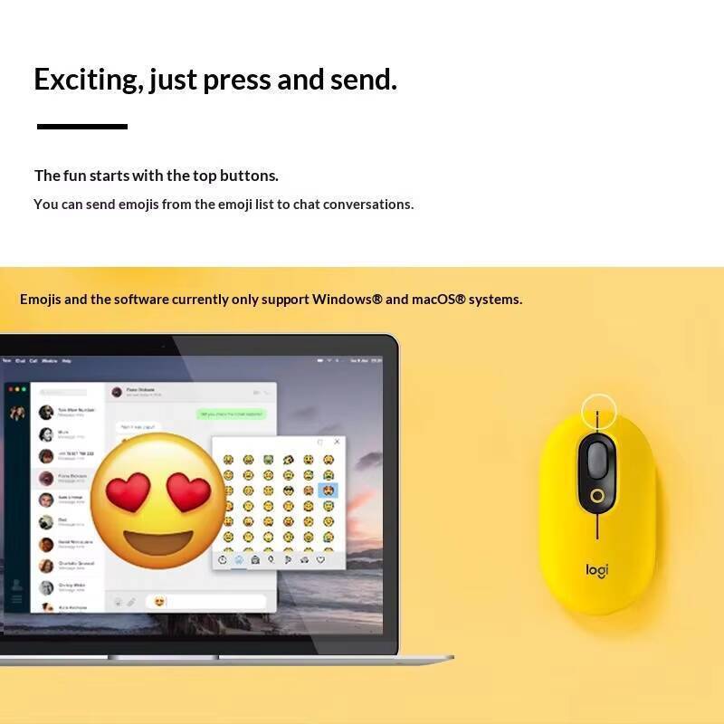 Logitech   POP Pebble Mouse Op - Art Craft Optical ulasan dan harga