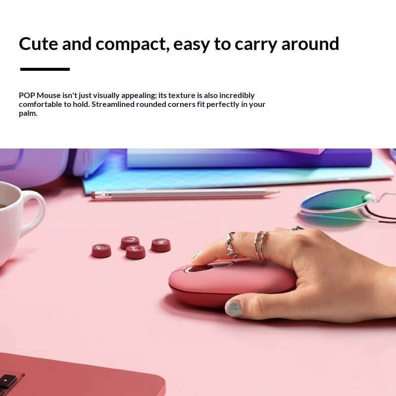 Logitech   POP Pebble Mouse Op - Art Craft Optical ulasan dan harga