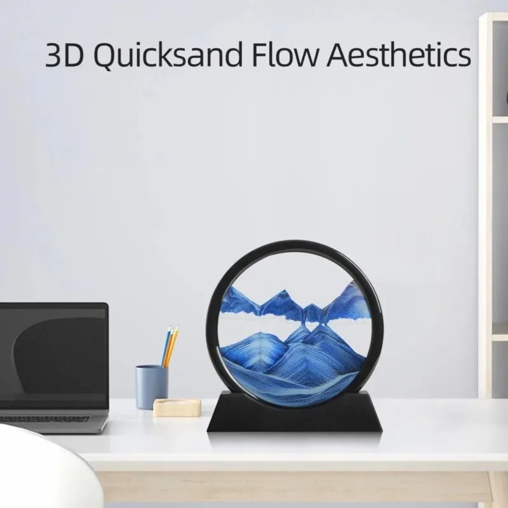 2028 3D Hourglass Quicksand Mo - Art Craft Movement ulasan dan harga