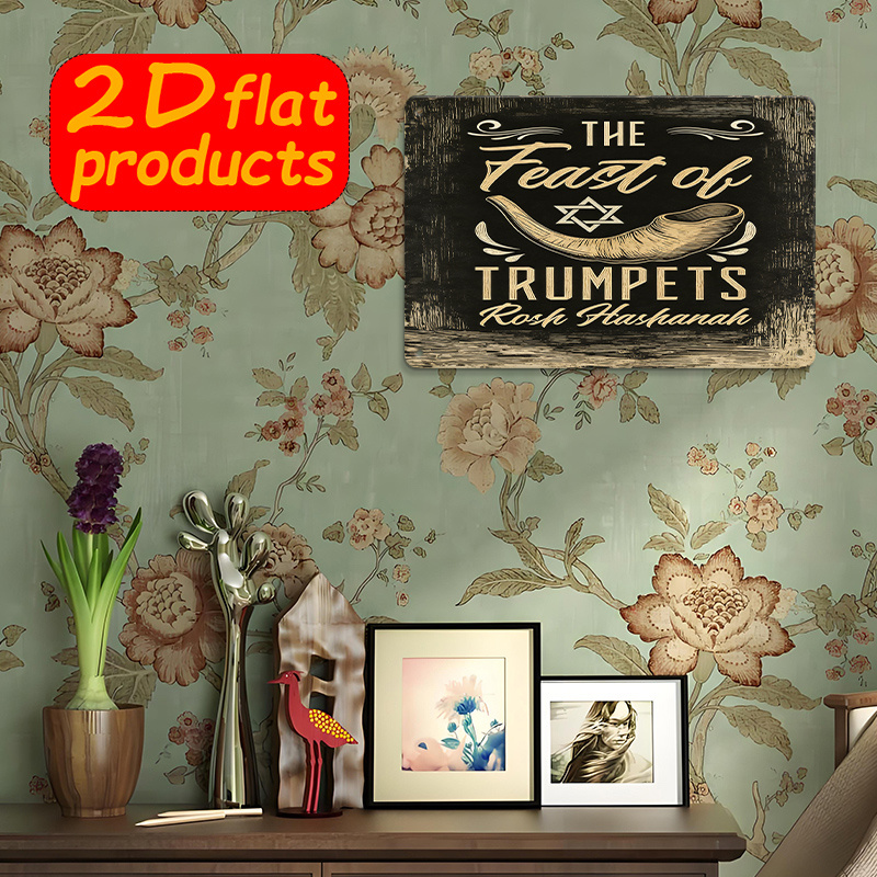 CIFBUY Vintage Aluminum Wall A - Art & Craft Paper For Kids ulasan dan harga