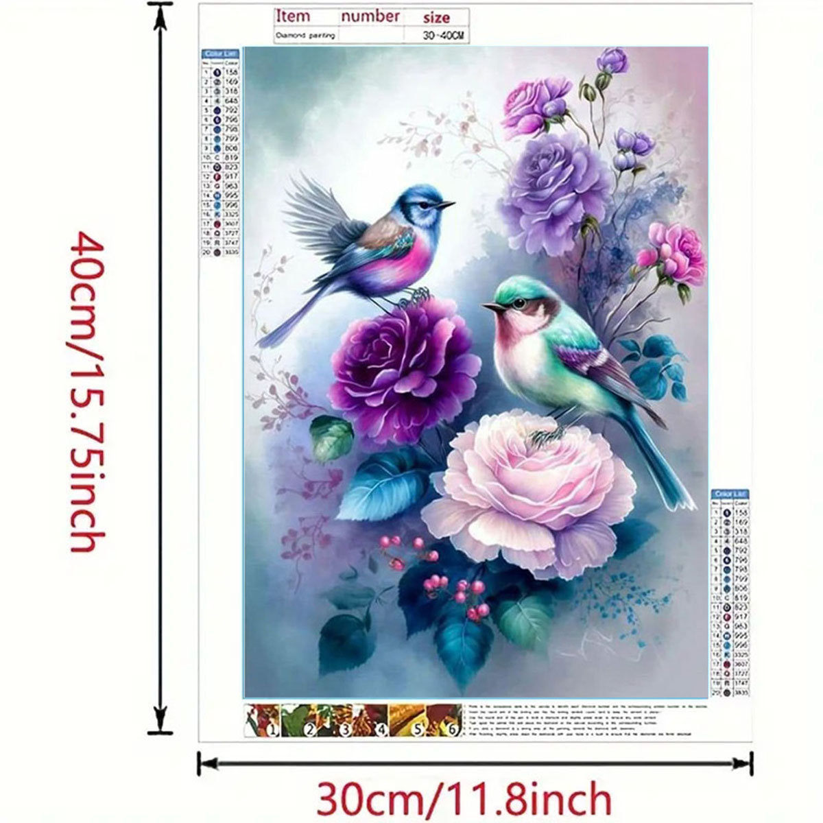 1 Set of Bird Song Flower Frag - Art Craft Adult ulasan dan harga