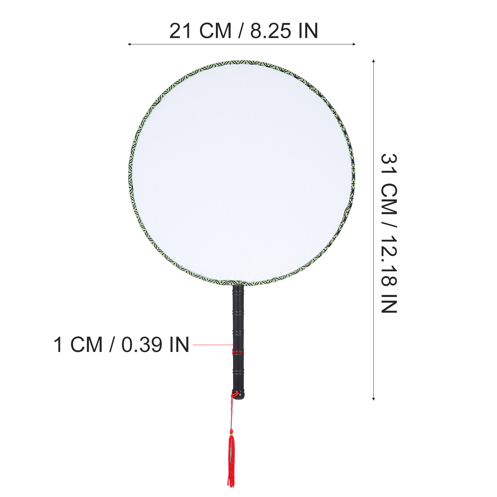 10Pcs Blank Fan for Painting a - Art Craft For Kindergarten ulasan dan harga