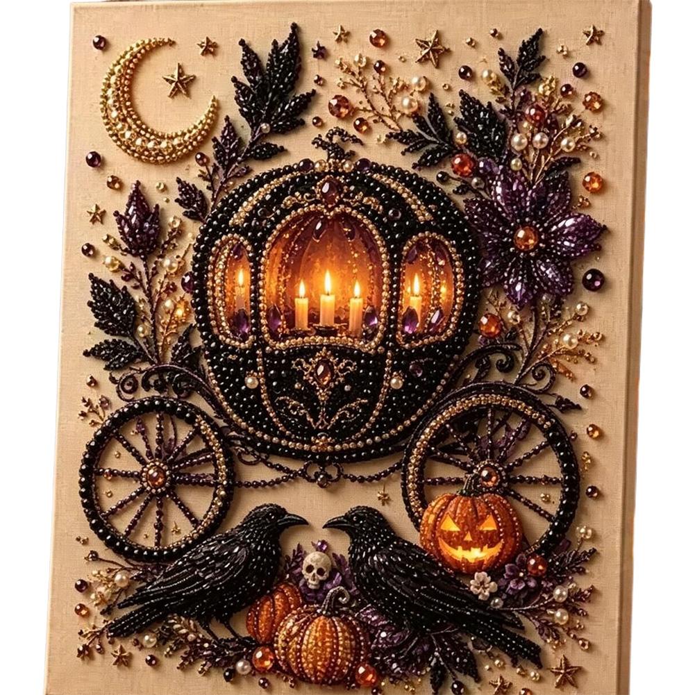 Halloween Ghost & Pumpkin 3D P - Art Craft Halloween ulasan dan harga