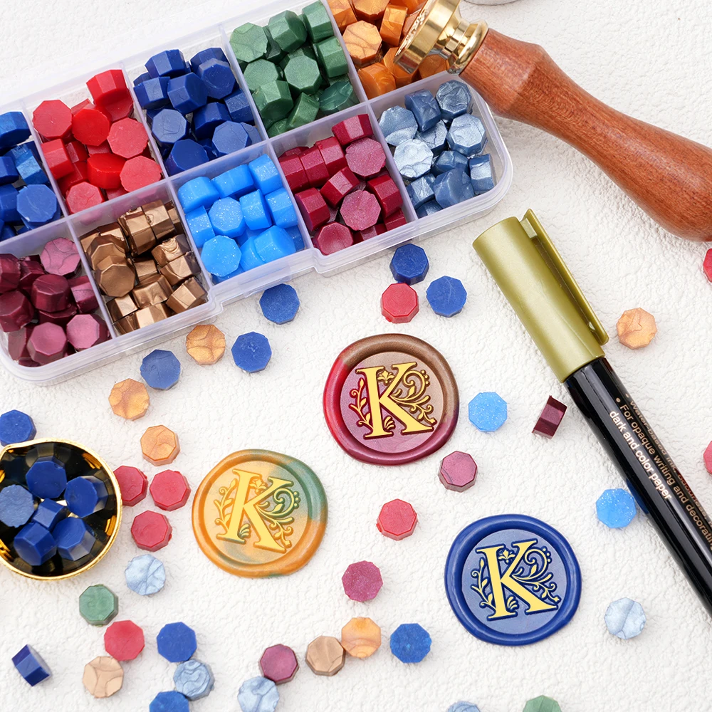 Colorful Sealing Wax Kit Alpha - Batik Wax Kit ulasan dan harga