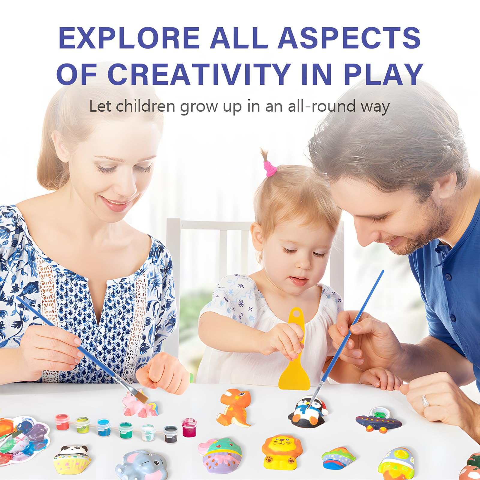 Kids Arts and Crafts Set Paint - Art Craft Dinosaur ulasan dan harga