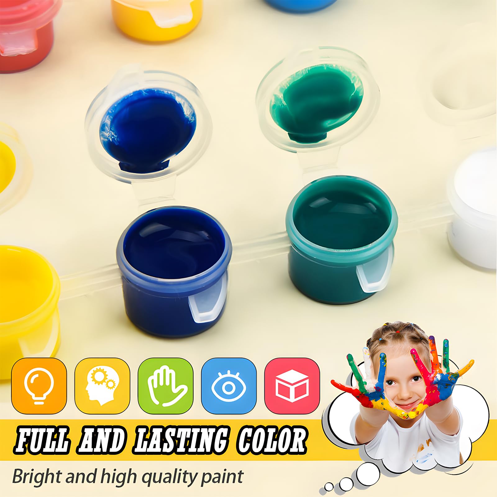 Kids Arts and Crafts Set Paint - Art Craft Dinosaur ulasan dan harga