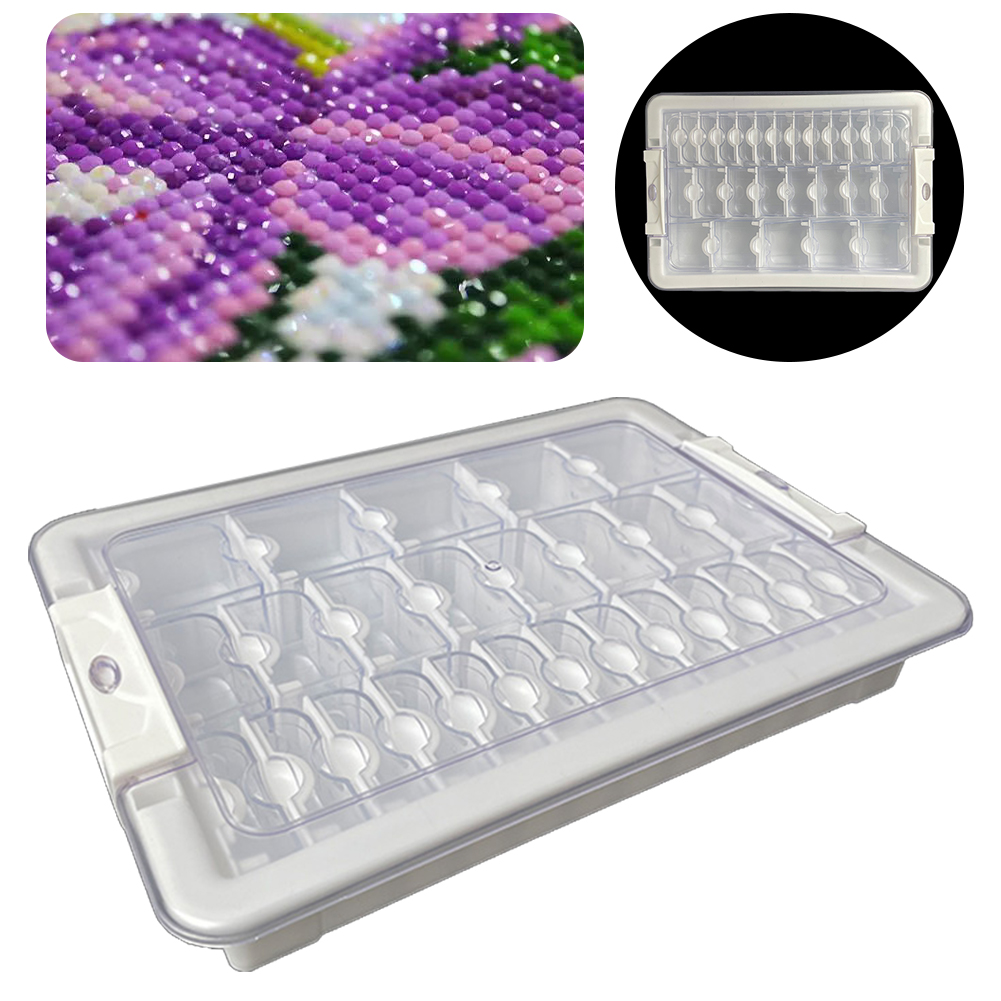 9/15/21/24/26/39 Grids Clear D - Art Craft Accessories ulasan dan harga