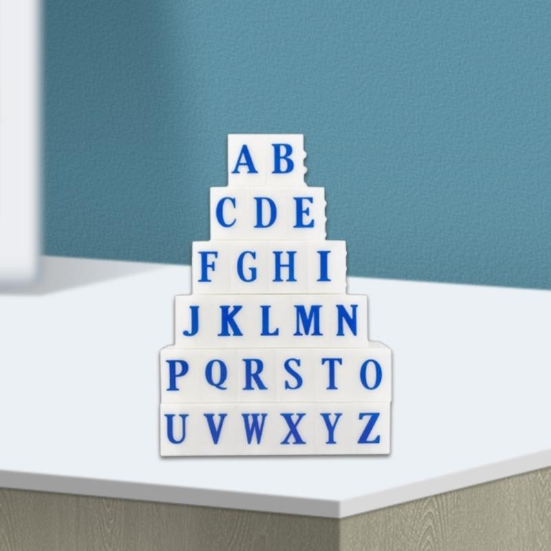 97BA 26Pcs Large Letter Stamp  - Art Craft Description ulasan dan harga