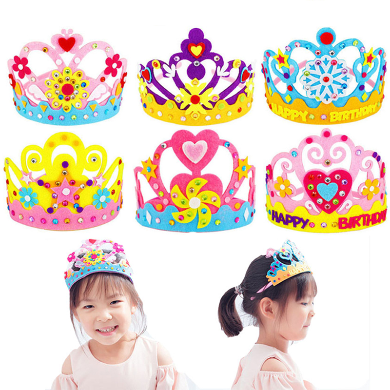 DIY Crafts Toy Crown Creative  - Art Craft For Kindergarten ulasan dan harga