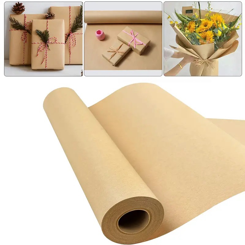 Brown Kraft Paper Ideal For Gi - Art Craft Movement ulasan dan harga
