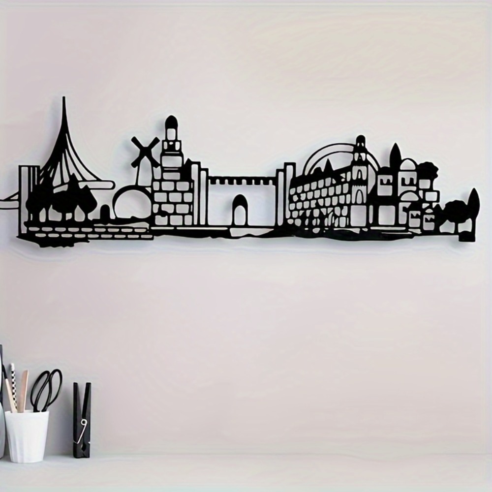 CIFBUY Metal Wall Art Jerusale - Art & Craft Paper For Kids ulasan dan harga