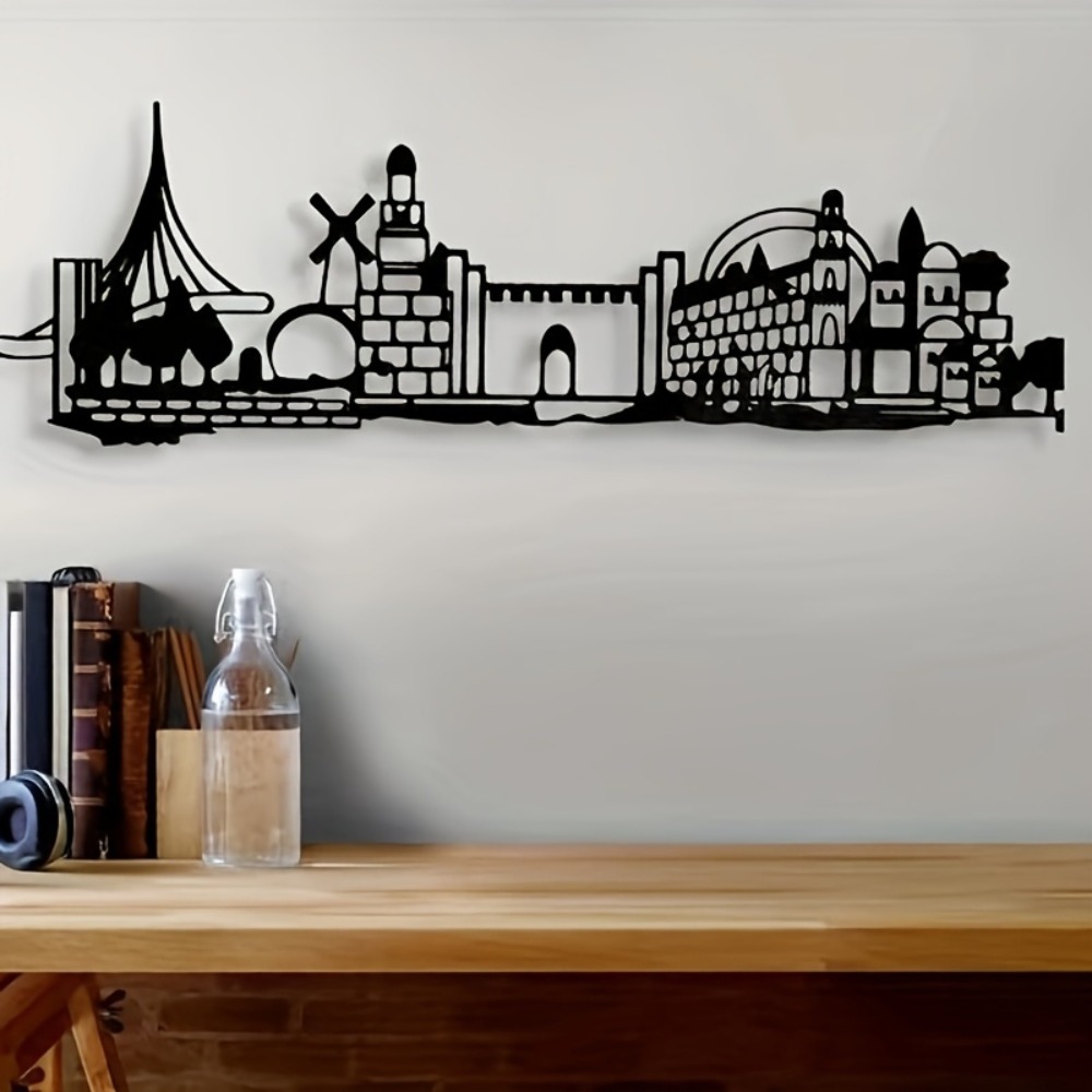 CIFBUY Metal Wall Art Jerusale - Art & Craft Paper For Kids ulasan dan harga