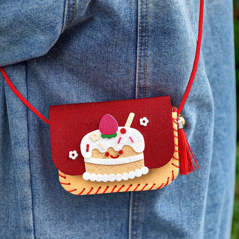 Cute Felt Felt Bag Making Kit  - Art Craft For Kindergarten ulasan dan harga
