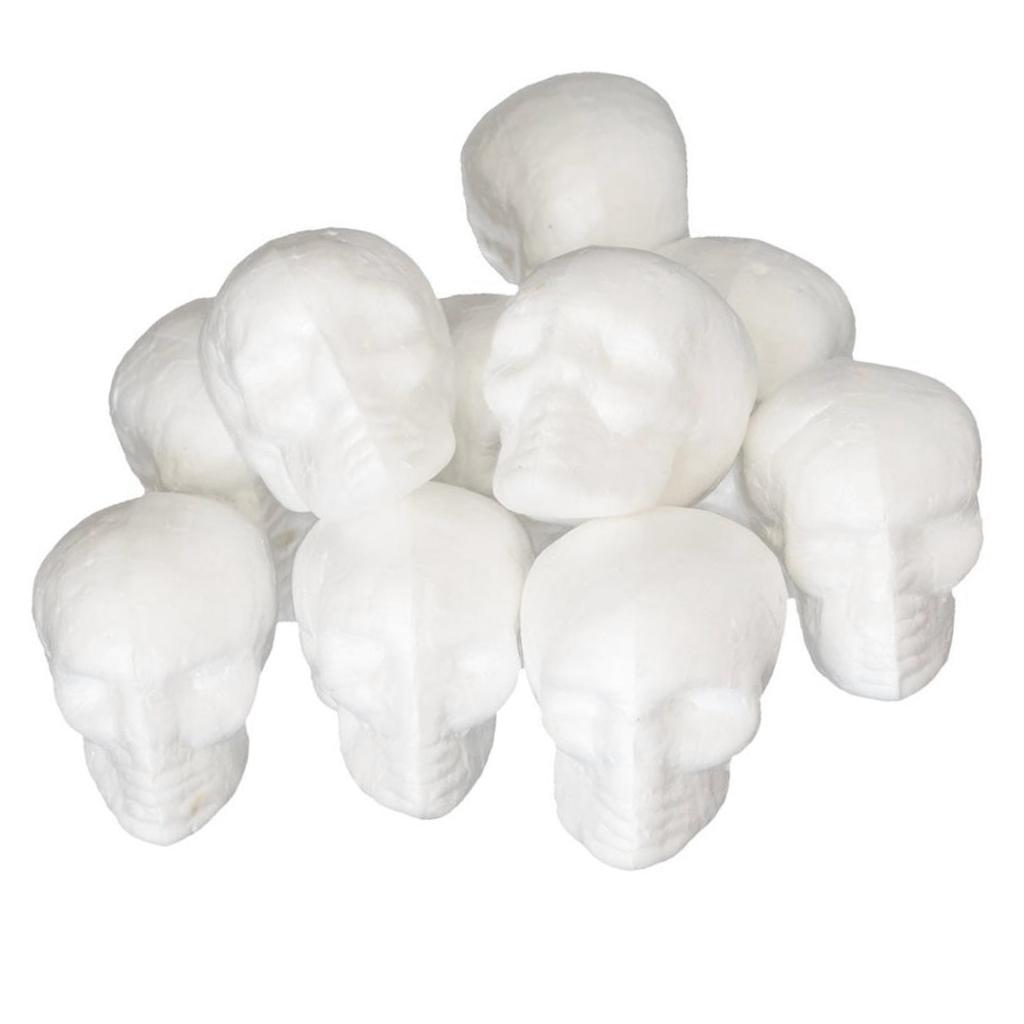 Moldable Craft Foam Skull Shap - Art Craft For Kindergarten ulasan dan harga