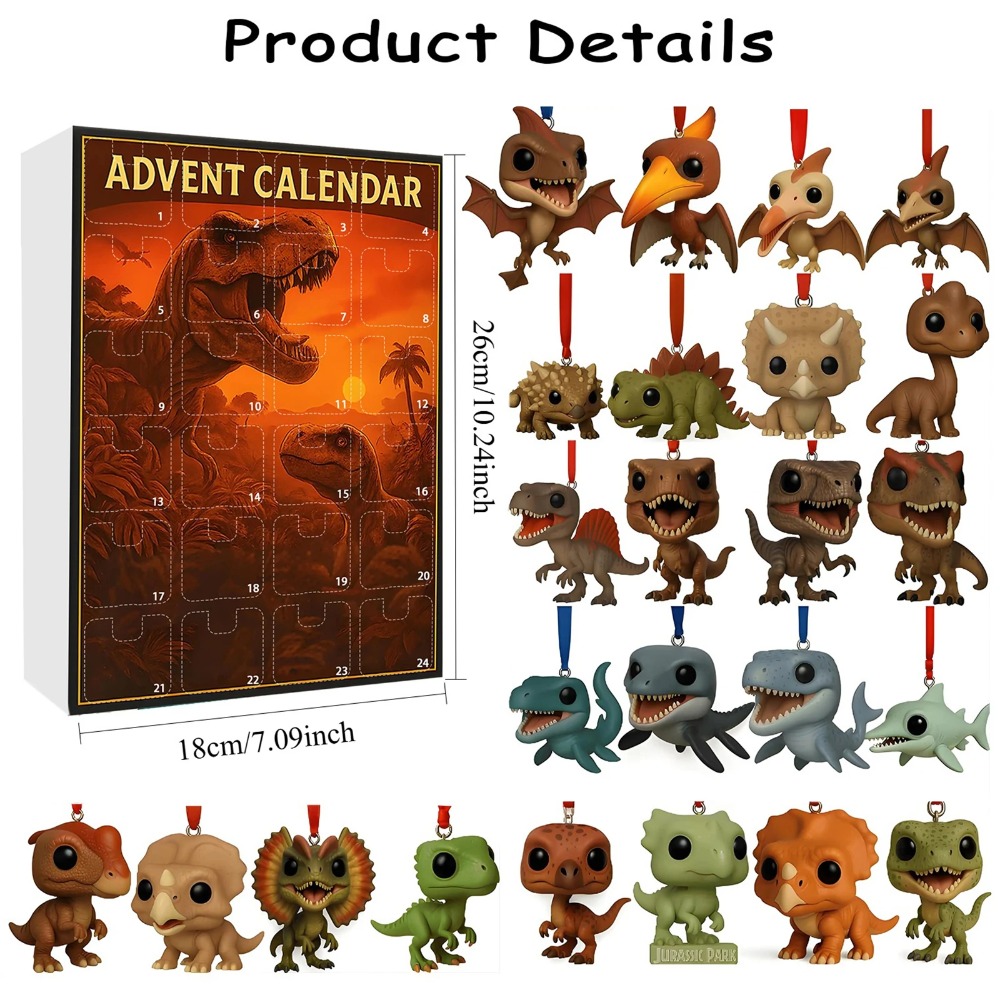 Dinosaur Park Christmas Countd - Art Craft Dinosaur ulasan dan harga