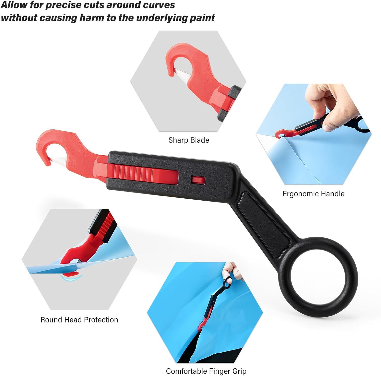 EHDIS 2pcs Safety Guard Cutter - Art Craft Knife ulasan dan harga
