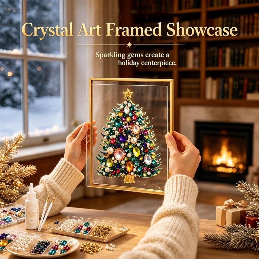 1 Set DIY Christmas Tree Art K - Art Craft Christmas Tree ulasan dan harga