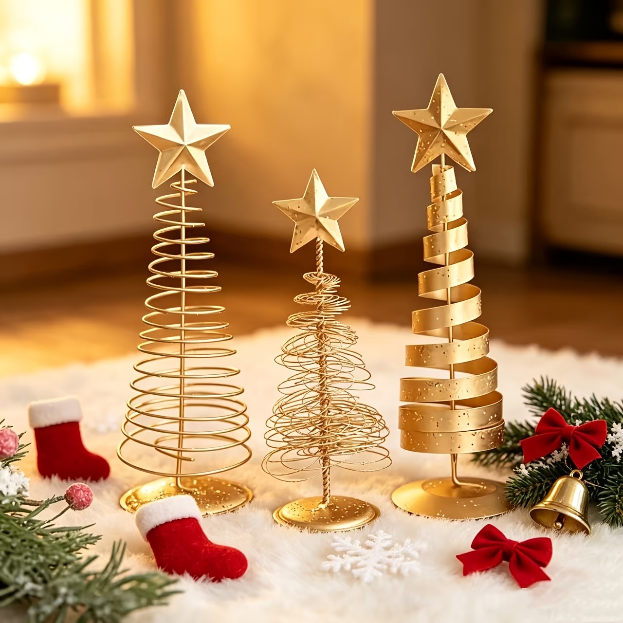 3pcs Christmas Trees Artificia - Art Craft Christmas Tree ulasan dan harga