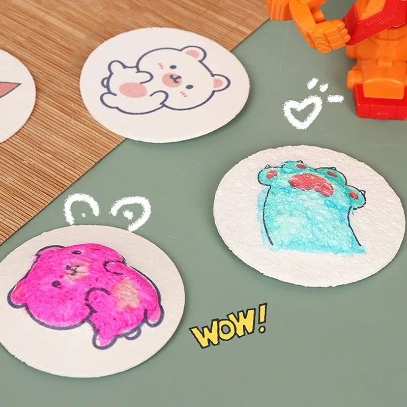 3D Puffy Foam Texture Painting - Art Craft Board ulasan dan harga
